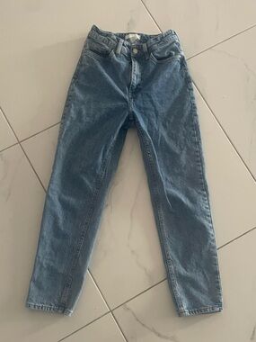 H&M Light Blue Straight Leg Womens Jeans